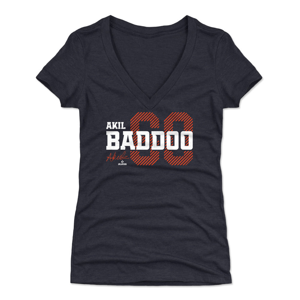 Akil Baddoo Women's V-Neck T-Shirt | 500 LEVEL
