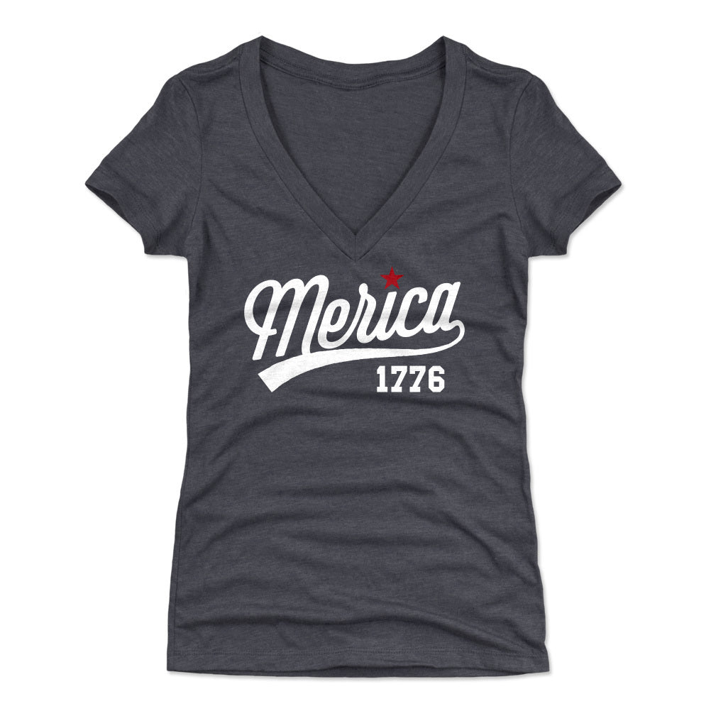 4th of July Women's V-Neck T-Shirt | 500 LEVEL