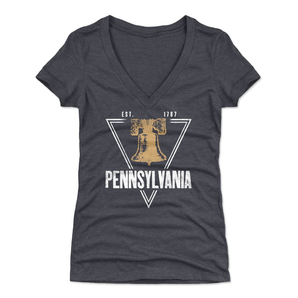 Pennsylvania Women's V-Neck T-Shirt | 500 LEVEL