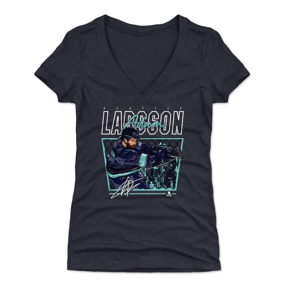 Adam Larsson Women's V-Neck T-Shirt | 500 LEVEL