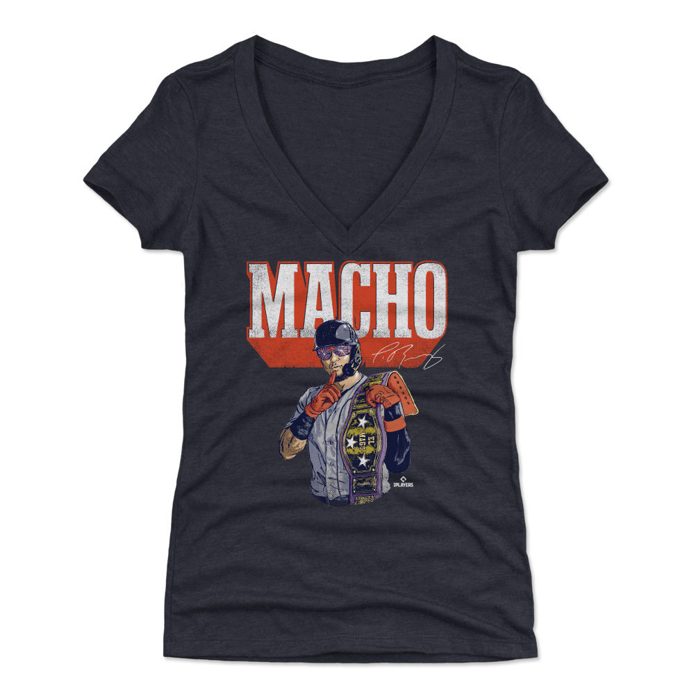 Javier Baez Women's V-Neck T-Shirt | 500 LEVEL