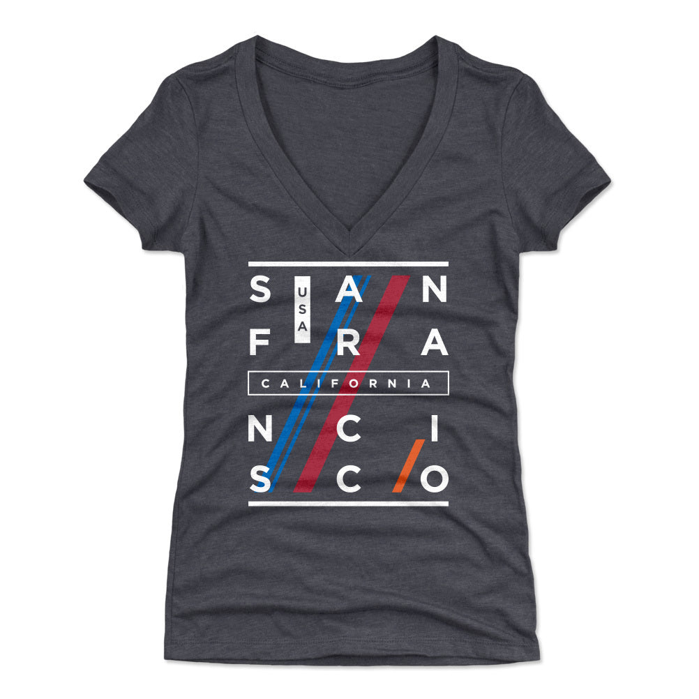San Francisco Women's V-Neck T-Shirt | 500 LEVEL