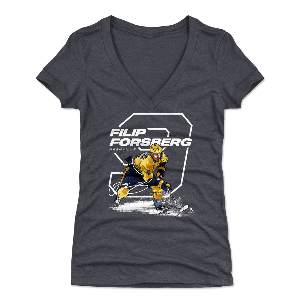 Filip Forsberg Women's V-Neck T-Shirt | 500 LEVEL