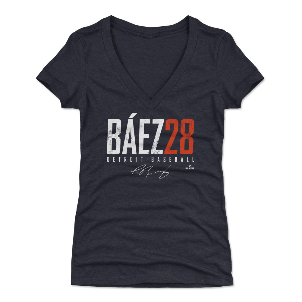 Javier Baez Women's V-Neck T-Shirt | 500 LEVEL