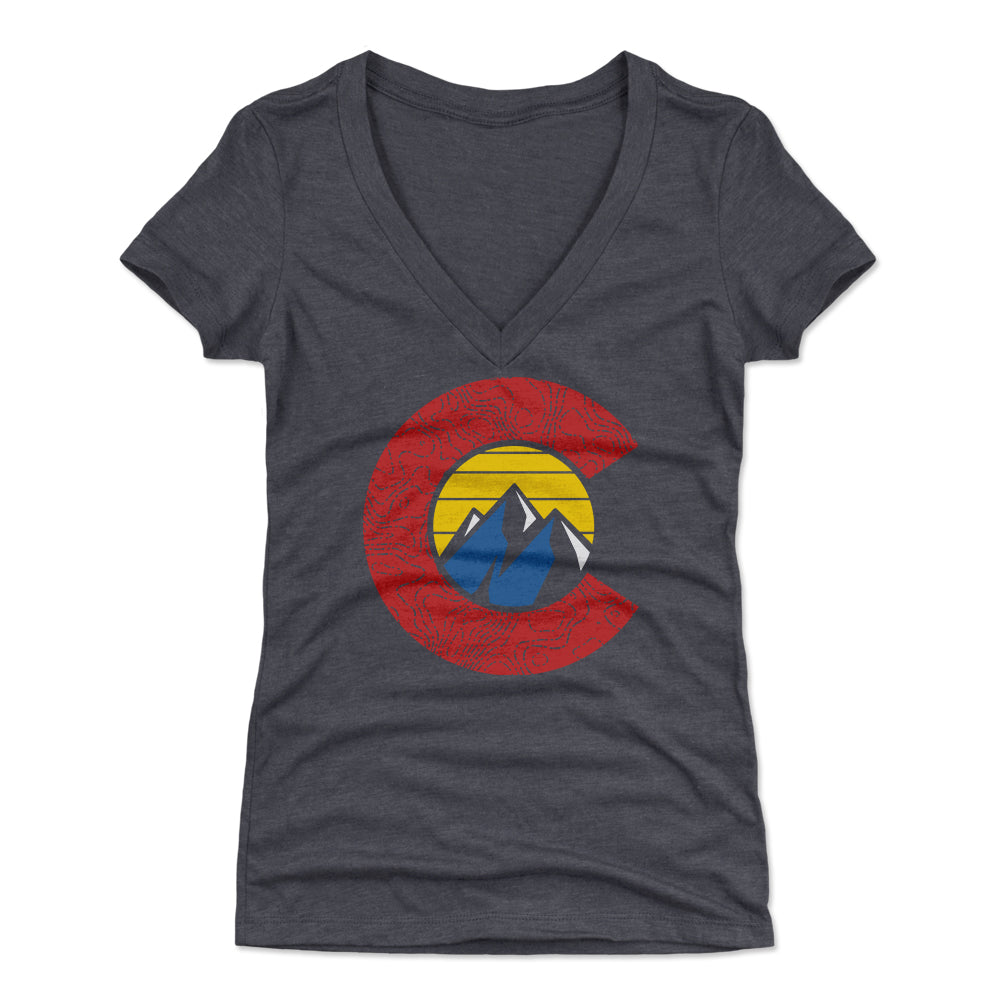 Colorado Women's V-Neck T-Shirt | 500 LEVEL