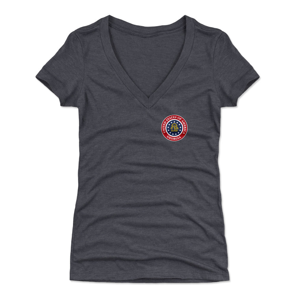 Georgia Women's V-Neck T-Shirt | 500 LEVEL