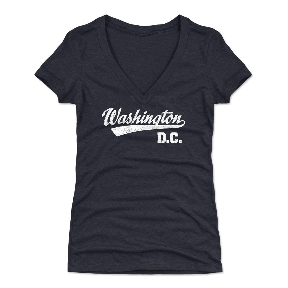 Washington D.C. Women's V-Neck T-Shirt | 500 LEVEL