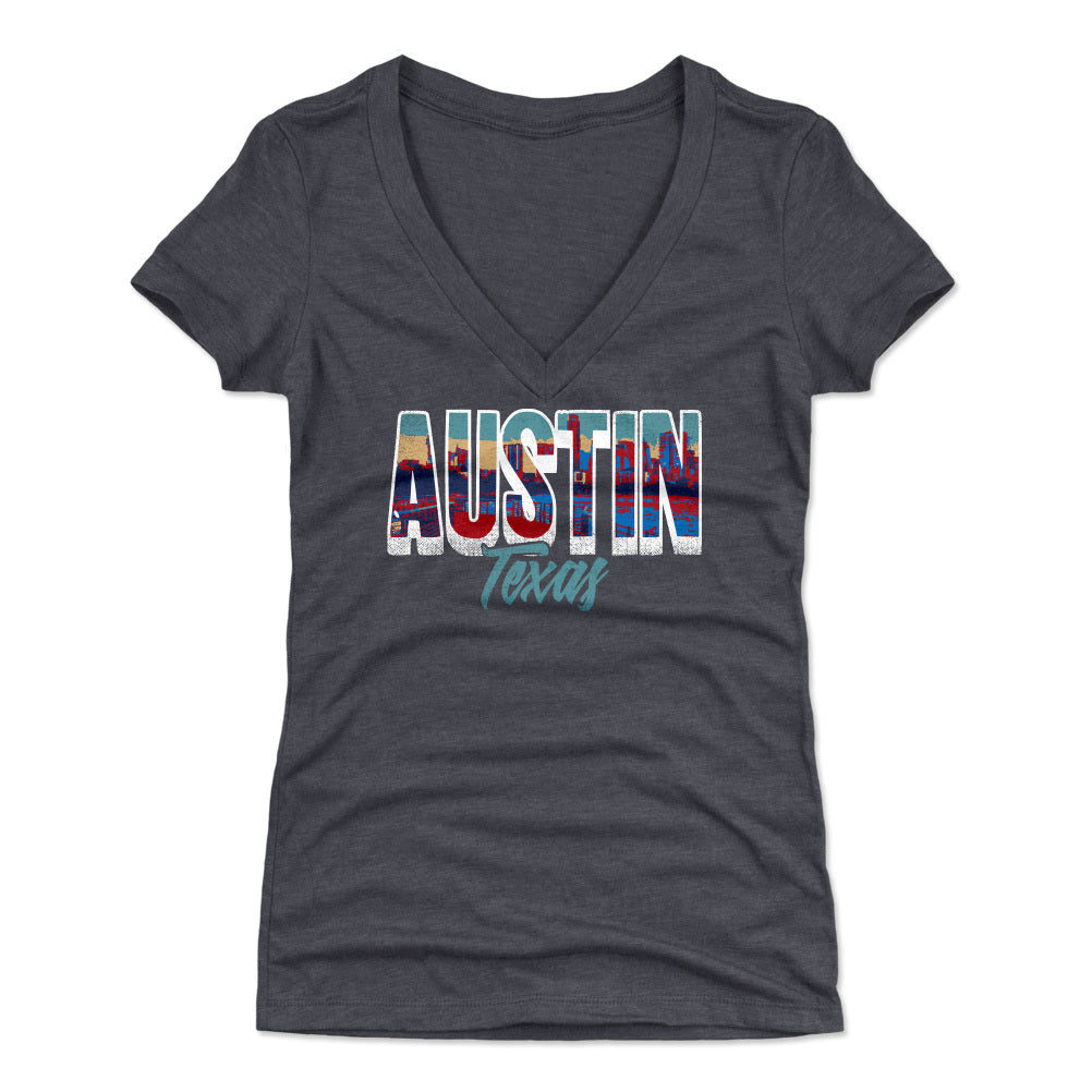 Austin Women's V-Neck T-Shirt | 500 LEVEL