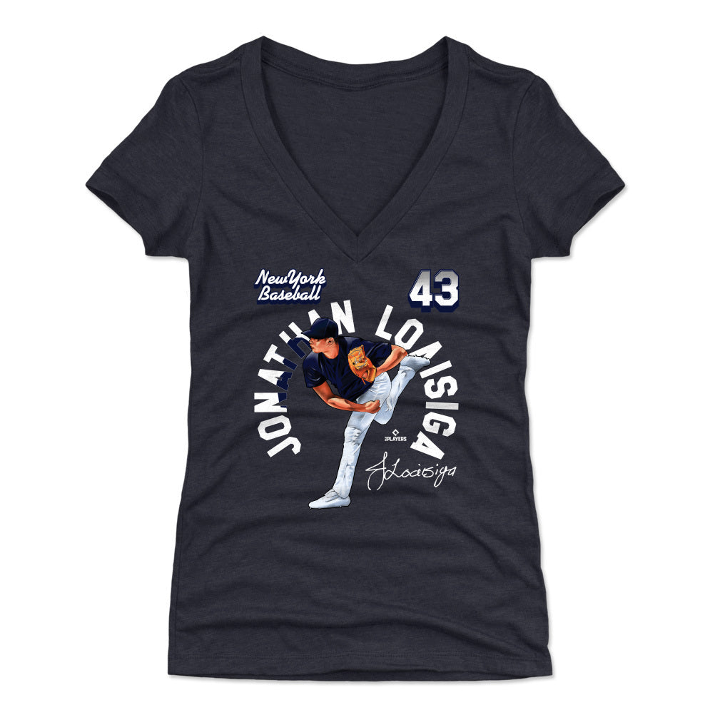 Jonathan Loaisiga Women's V-Neck T-Shirt | 500 LEVEL