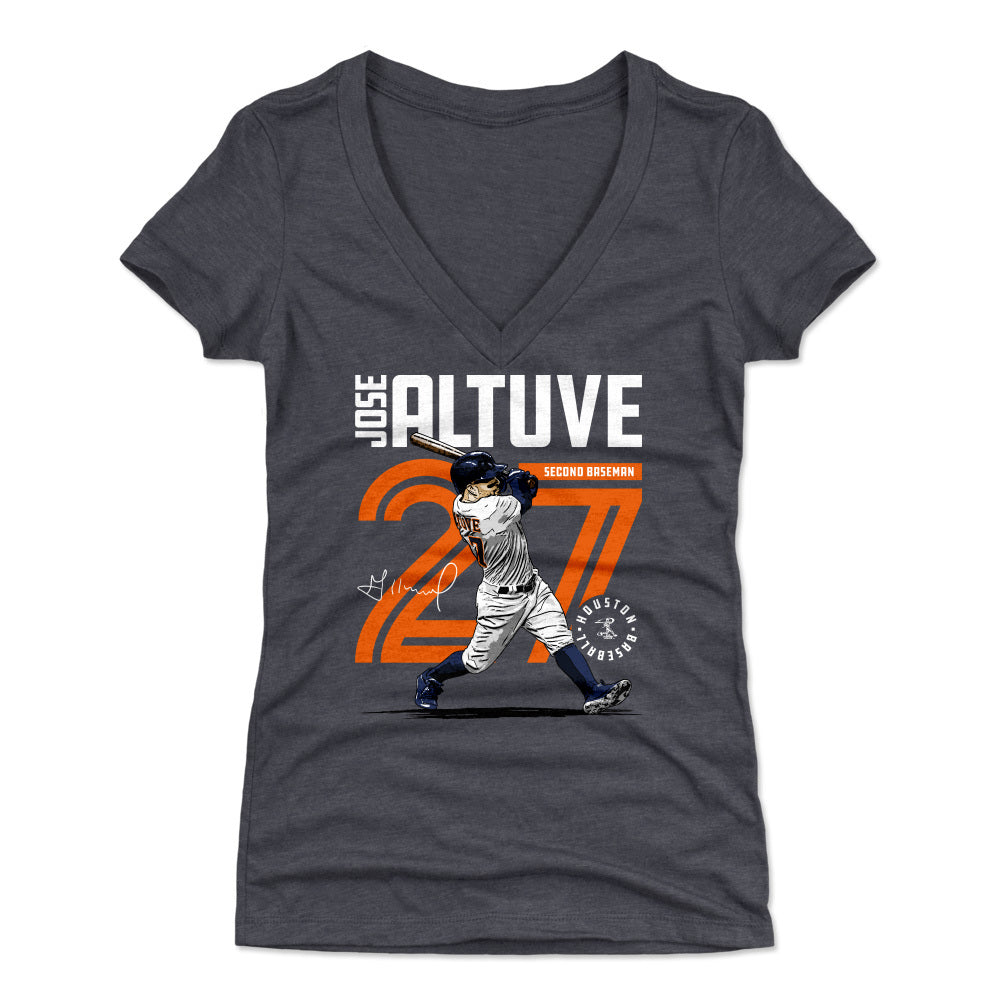 Jose Altuve Women's V-Neck T-Shirt | 500 LEVEL