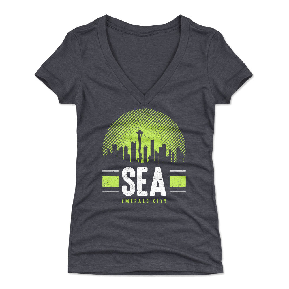 Seattle Women's V-Neck T-Shirt | 500 LEVEL