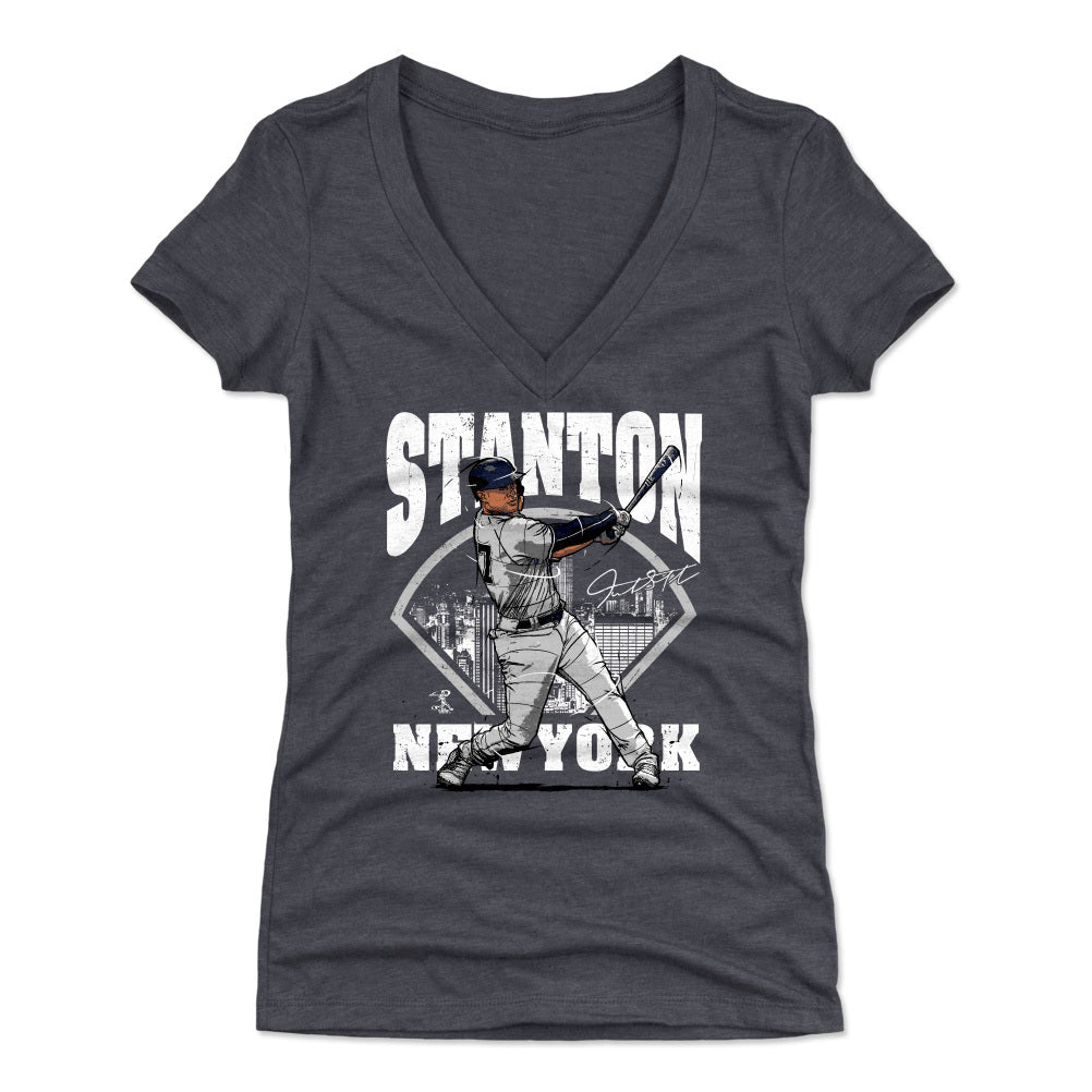 Giancarlo Stanton Women's V-Neck T-Shirt | 500 LEVEL