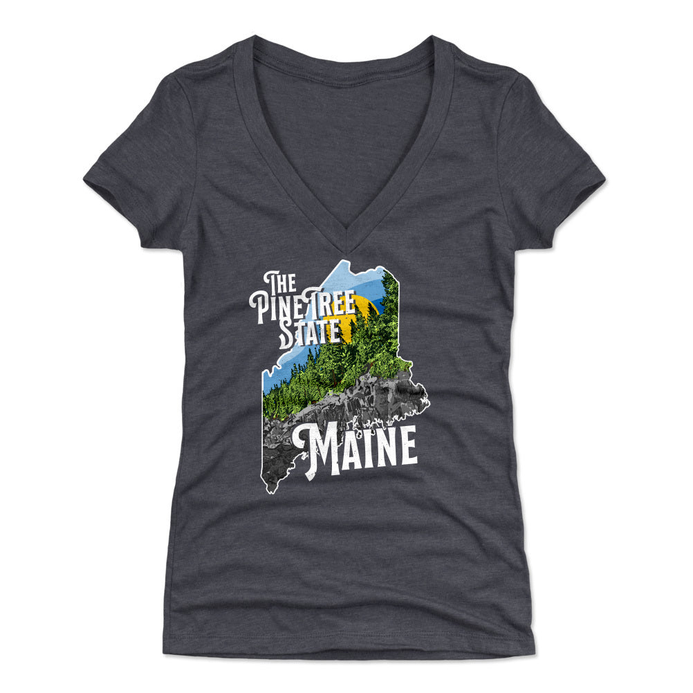Maine Women's V-Neck T-Shirt | 500 LEVEL