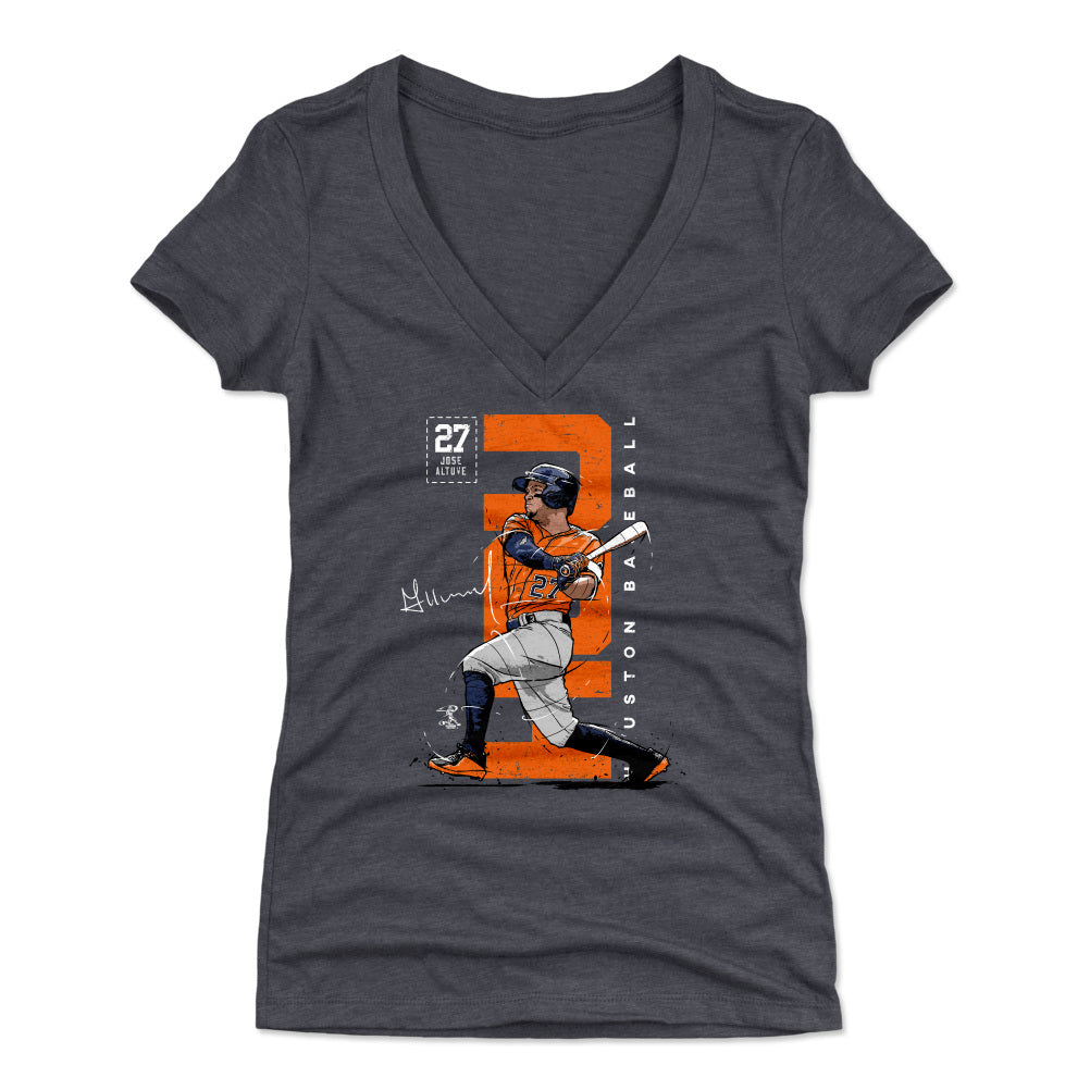 Jose Altuve Women's V-Neck T-Shirt | 500 LEVEL