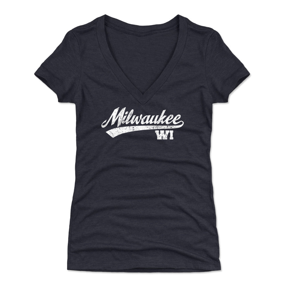 Milwaukee Women's V-Neck T-Shirt | 500 LEVEL