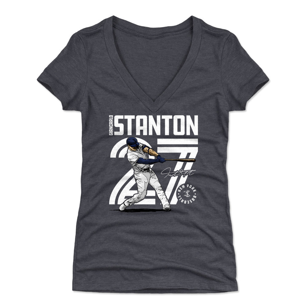 Giancarlo Stanton Women's V-Neck T-Shirt | 500 LEVEL