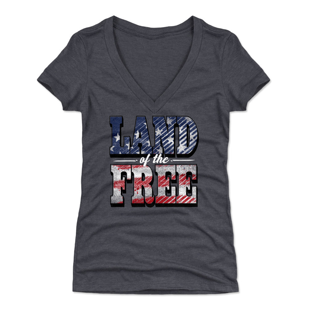 USA Women's V-Neck T-Shirt | 500 LEVEL