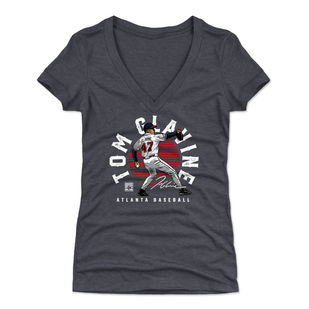 Tom Glavine Women's V-Neck T-Shirt | 500 LEVEL