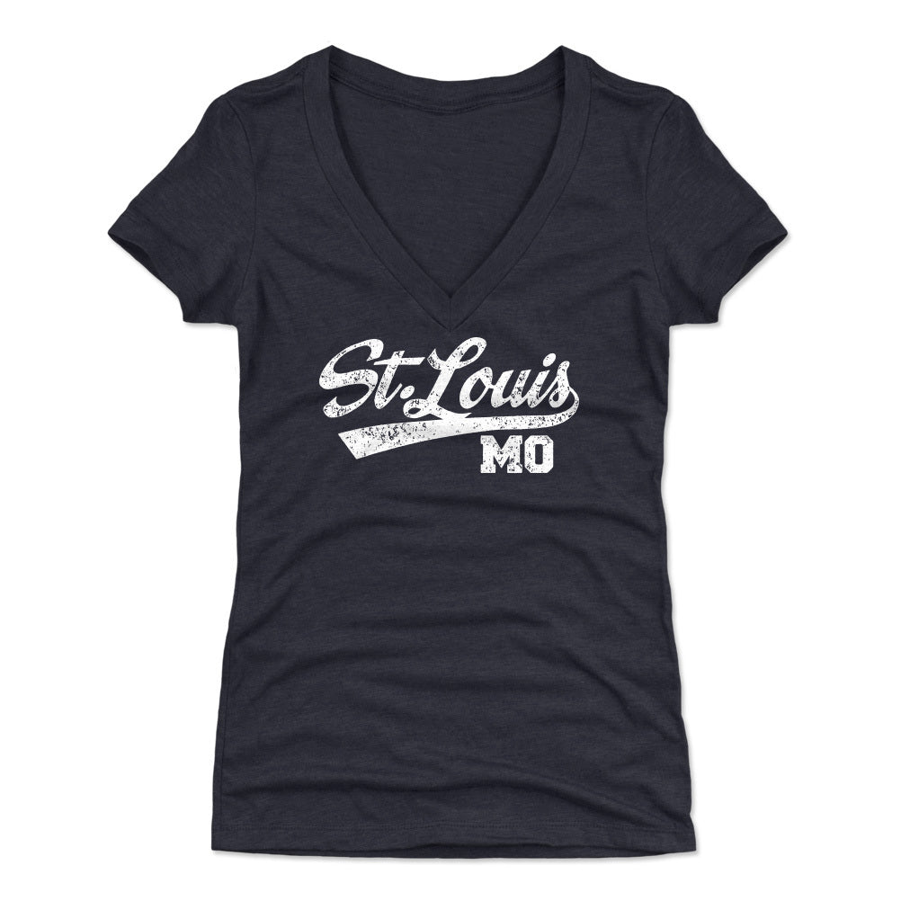 St. Louis Women's V-Neck T-Shirt | 500 LEVEL