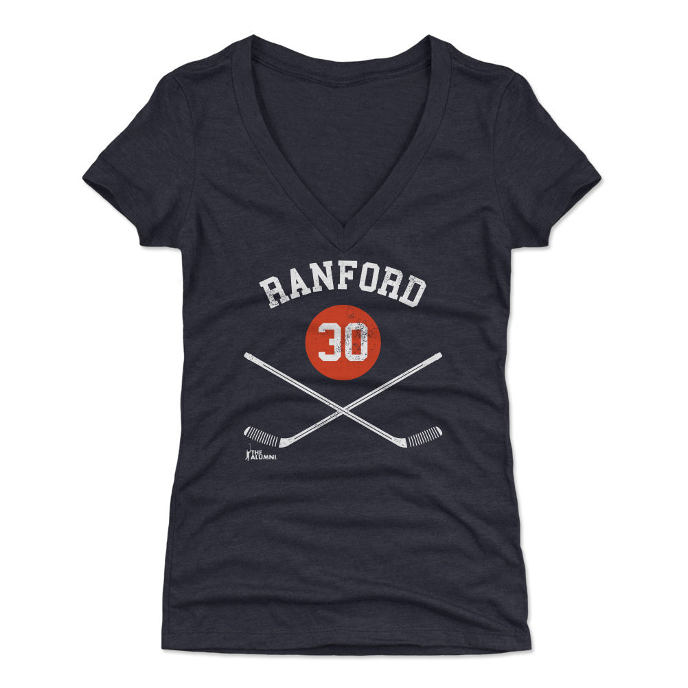 Bill Ranford Women's V-Neck T-Shirt | 500 LEVEL