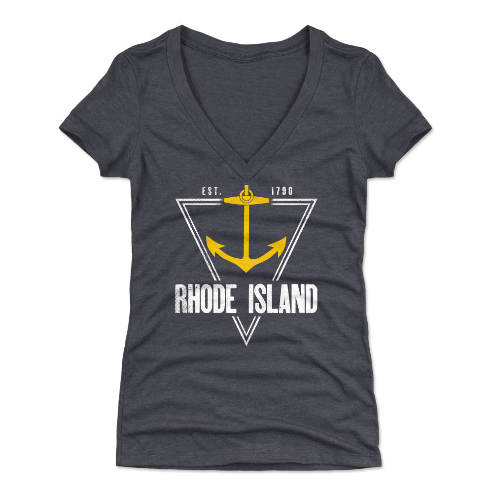 Rhode Island Women's V-Neck T-Shirt | 500 LEVEL