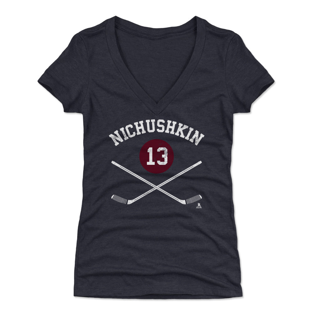 Valeri Nichushkin Women's V-Neck T-Shirt | 500 LEVEL