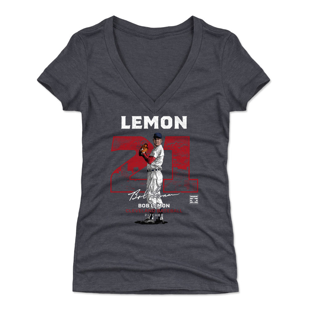 Bob Lemon Women's V-Neck T-Shirt | 500 LEVEL