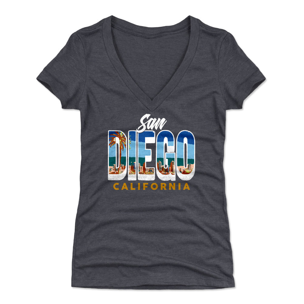 San Diego Women's V-Neck T-Shirt | 500 LEVEL