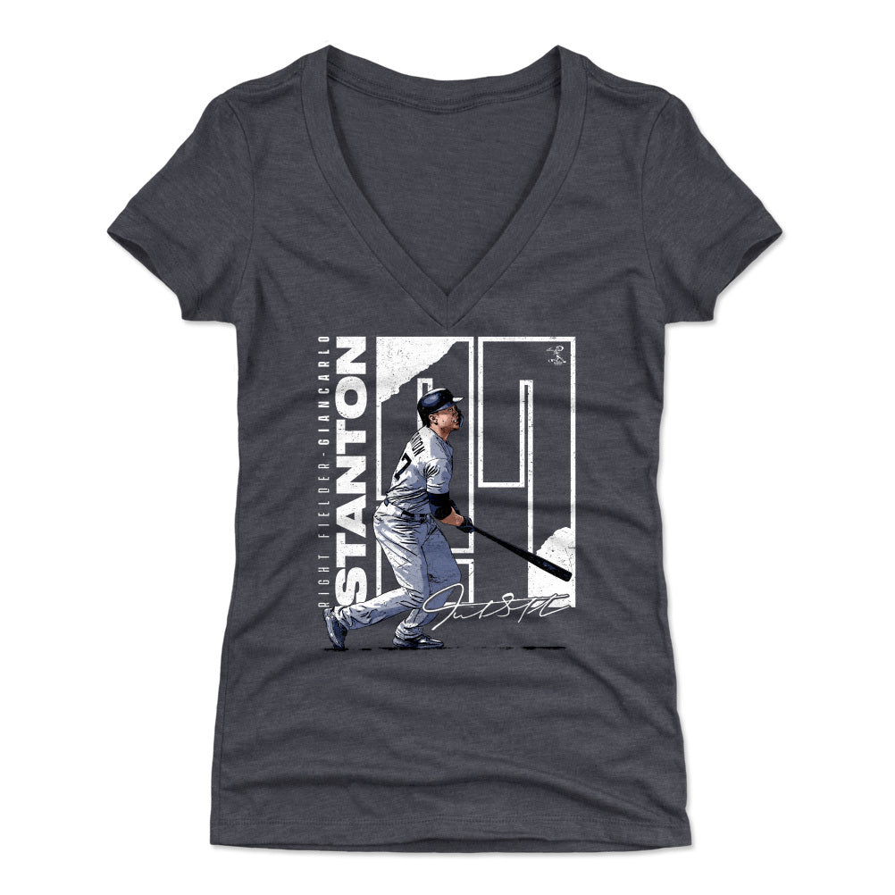 Giancarlo Stanton Women's V-Neck T-Shirt | 500 LEVEL