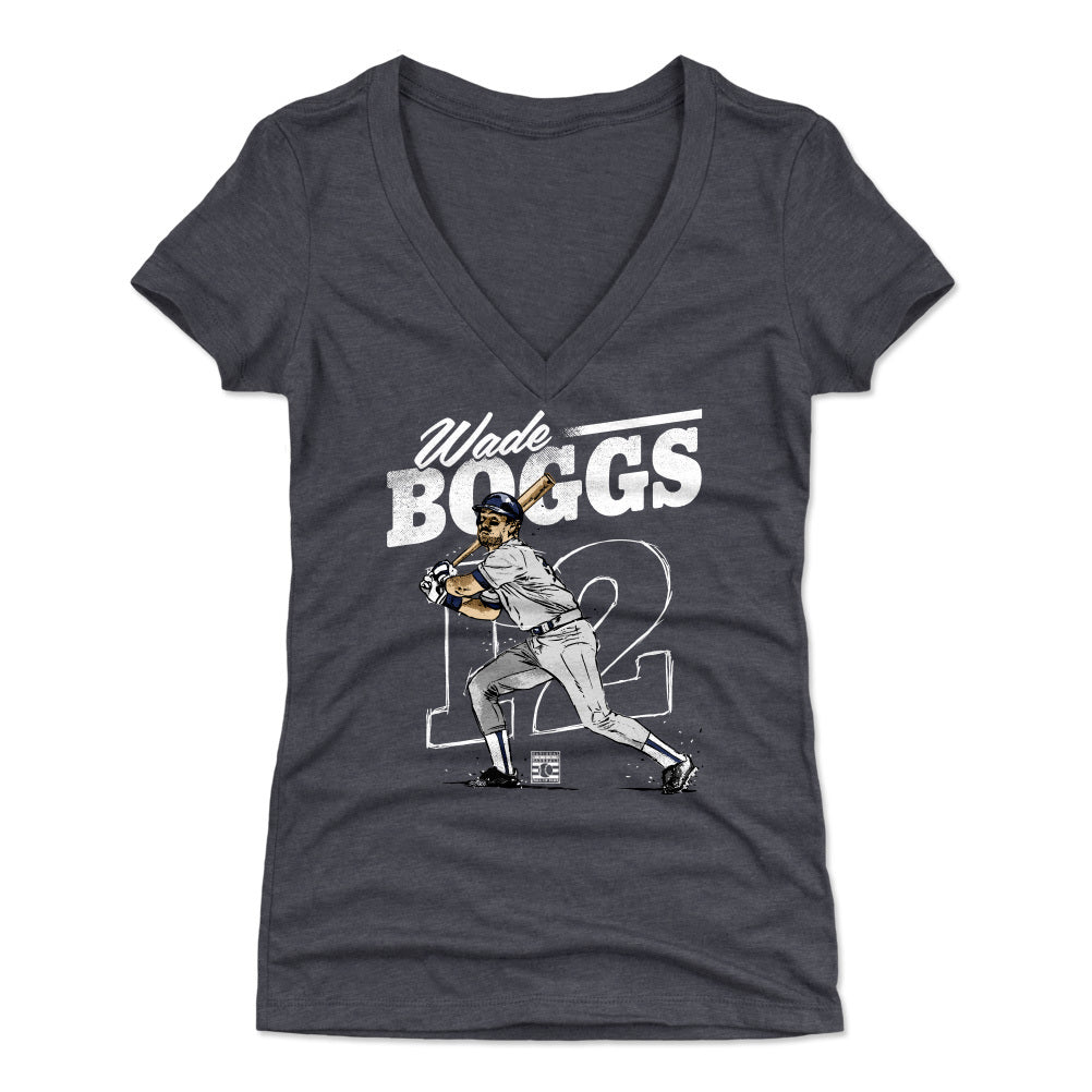 Wade Boggs Women's V-Neck T-Shirt | 500 LEVEL