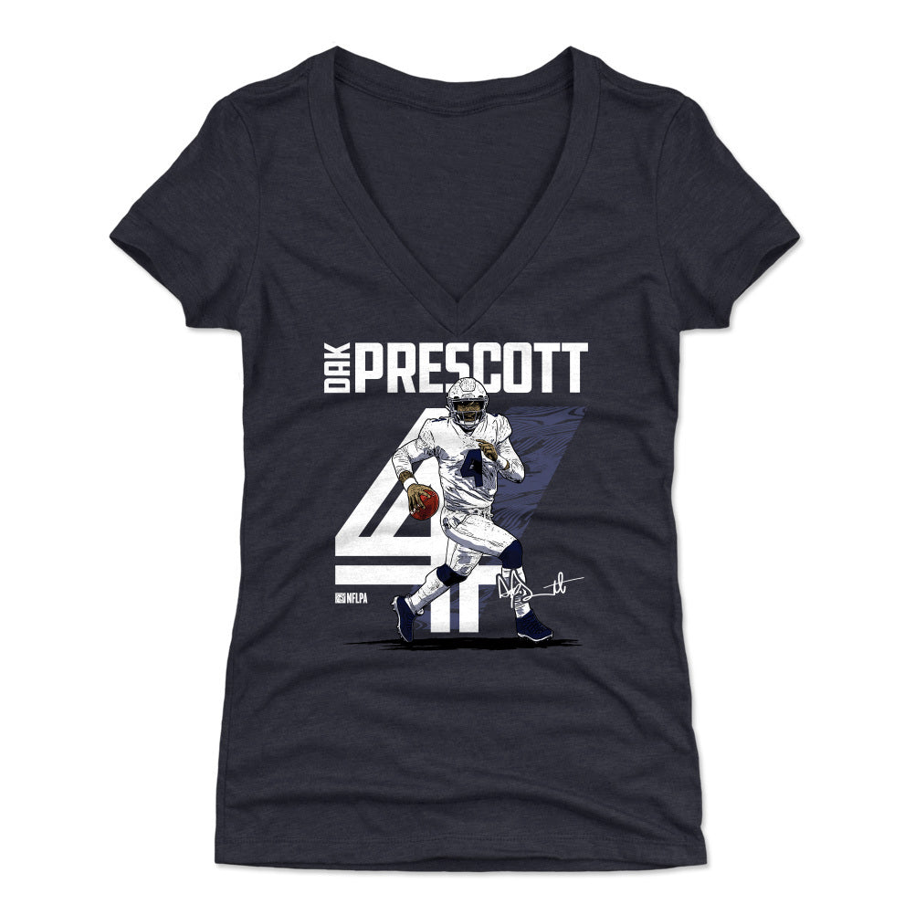 Dak Prescott Women's V-Neck T-Shirt | 500 LEVEL