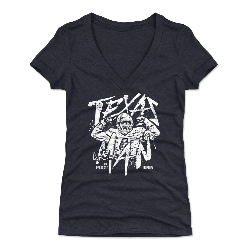 Dak Prescott Women's V-Neck T-Shirt | 500 LEVEL