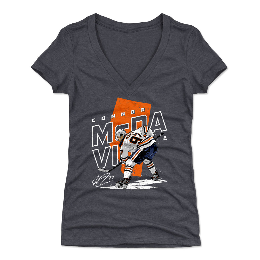 Connor McDavid Women's V-Neck T-Shirt | 500 LEVEL