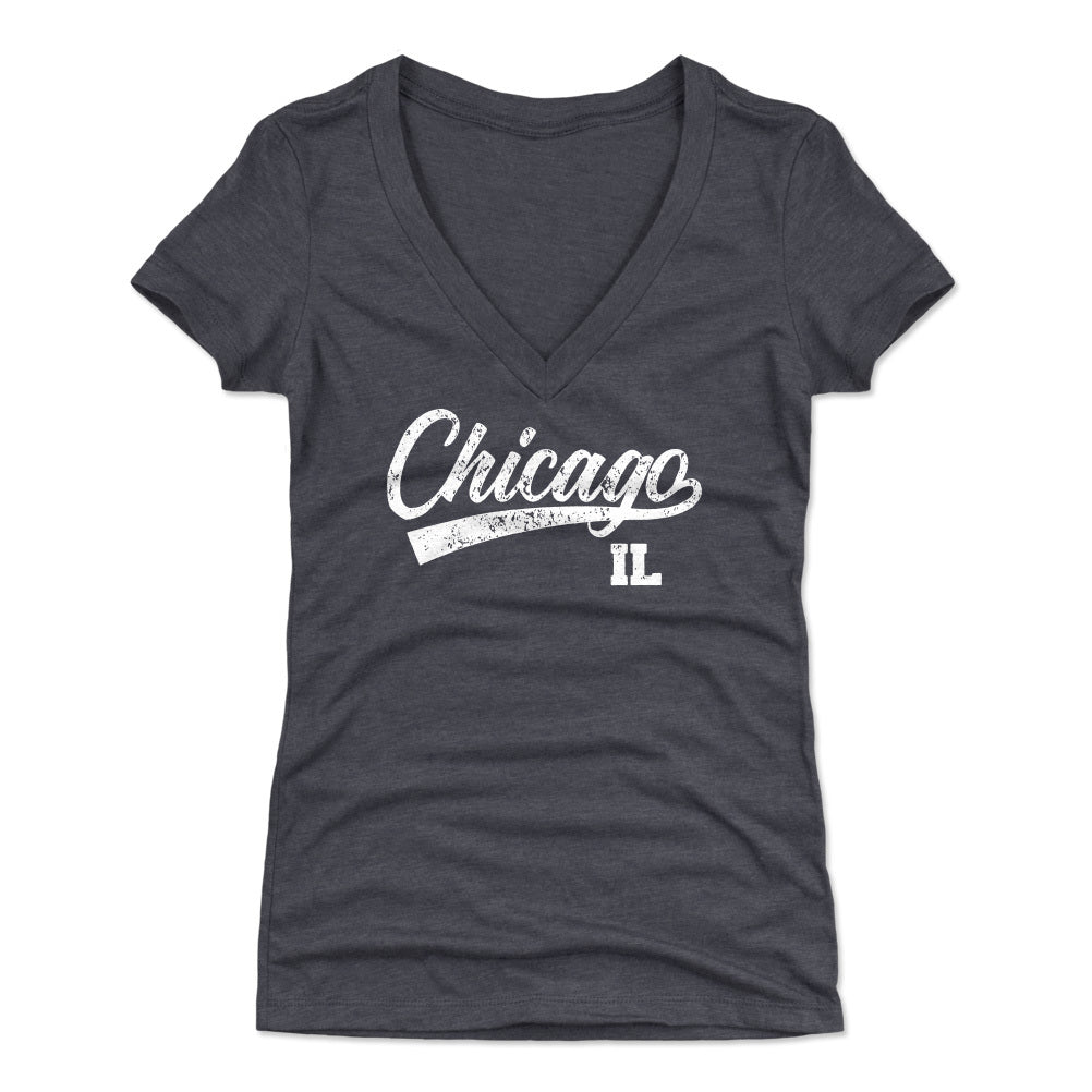 Chicago Women's V-Neck T-Shirt | 500 LEVEL