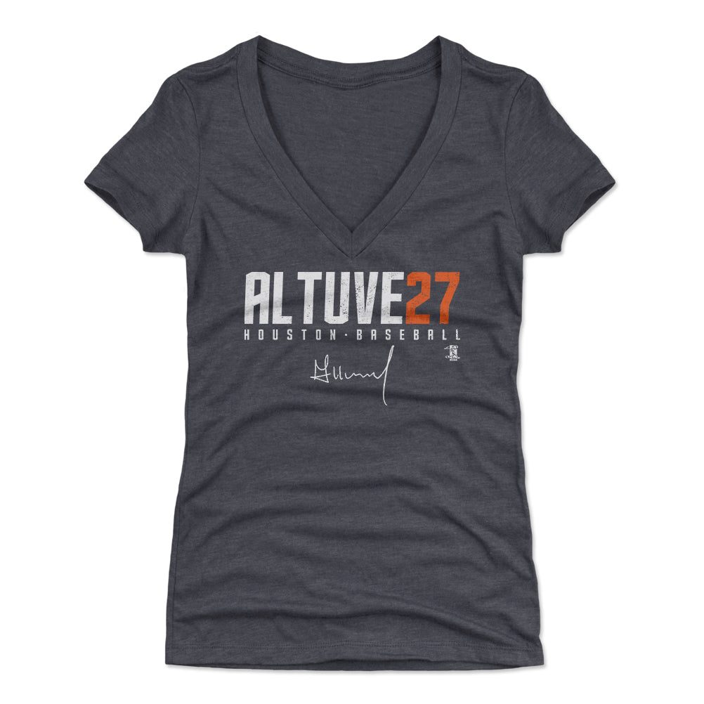 Jose Altuve Women's V-Neck T-Shirt | 500 LEVEL