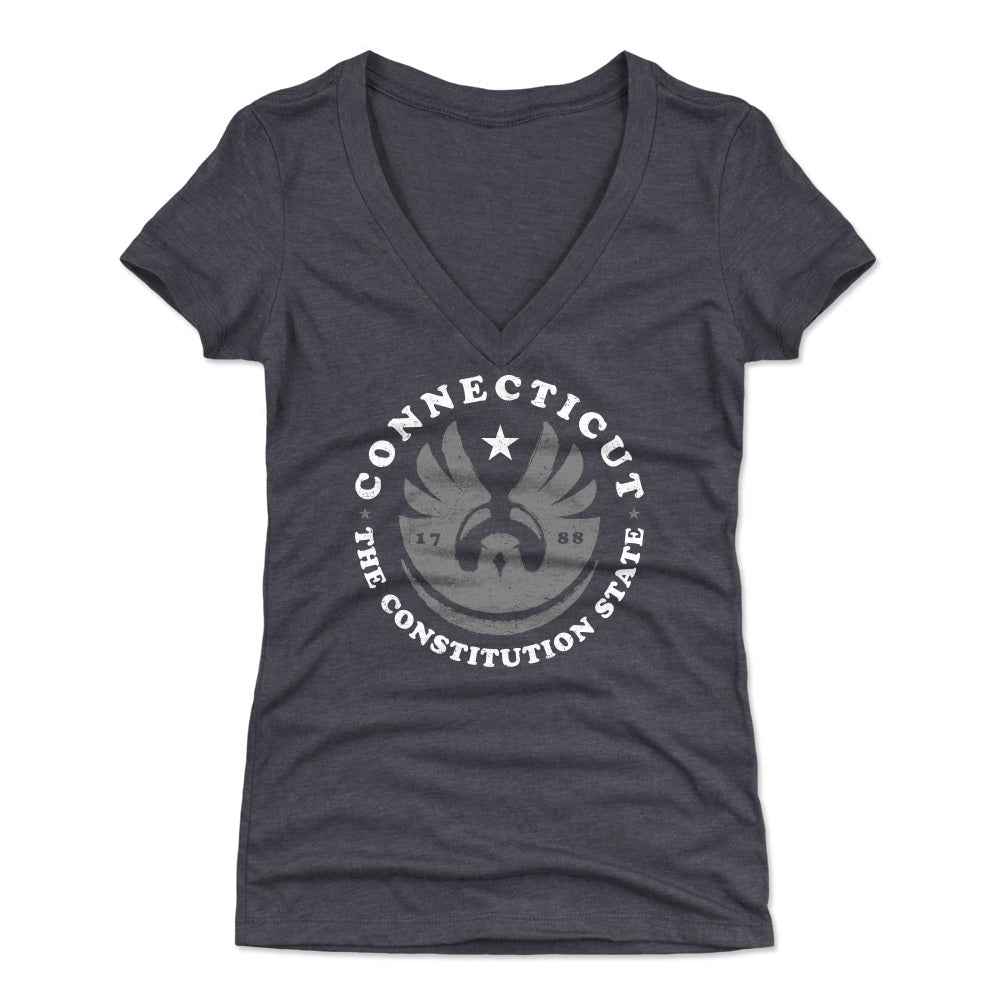 Connecticut Women's V-Neck T-Shirt | 500 LEVEL