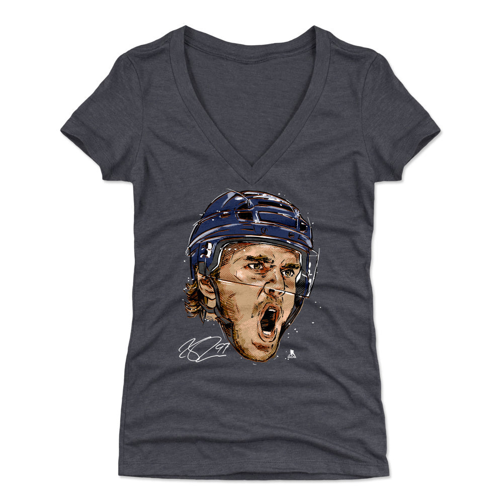Connor McDavid Women's V-Neck T-Shirt | 500 LEVEL