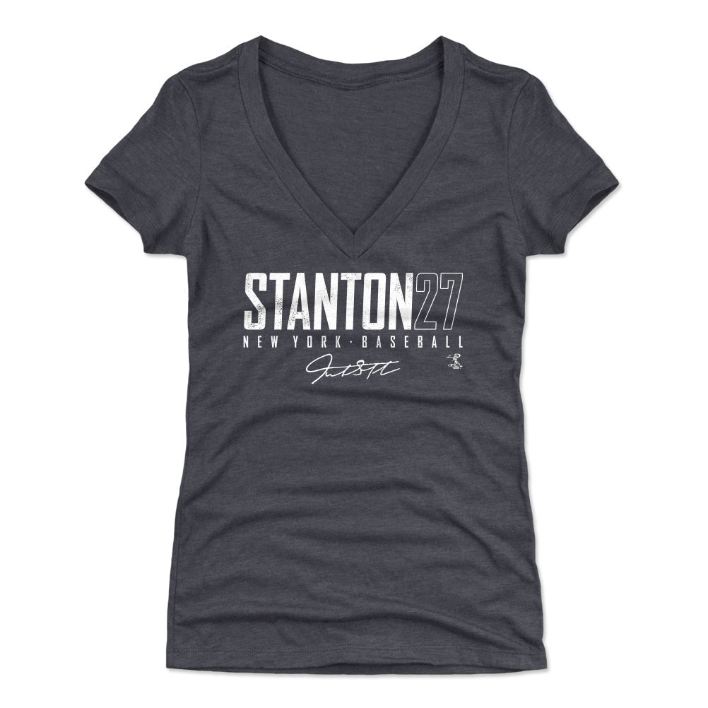 Giancarlo Stanton Women's V-Neck T-Shirt | 500 LEVEL
