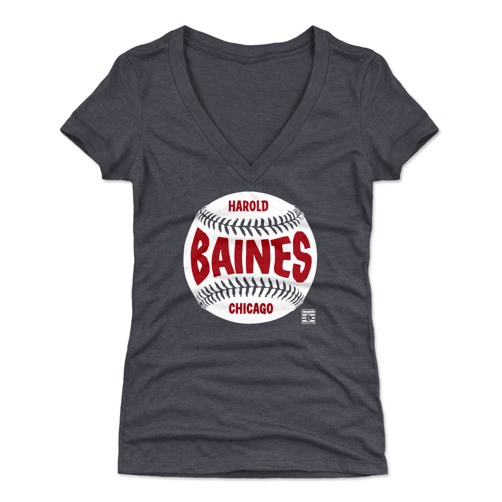 Harold Baines Women's V-Neck T-Shirt | 500 LEVEL