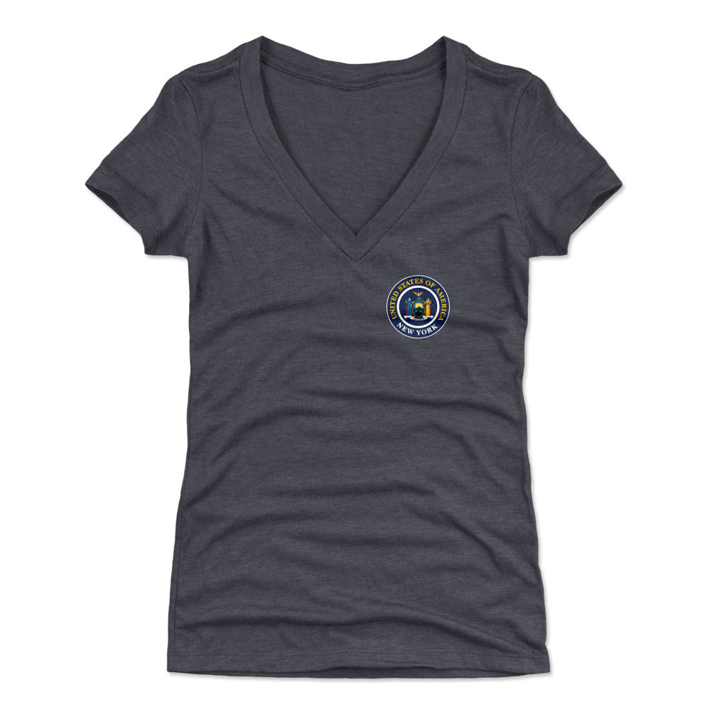 New York Women's V-Neck T-Shirt | 500 LEVEL