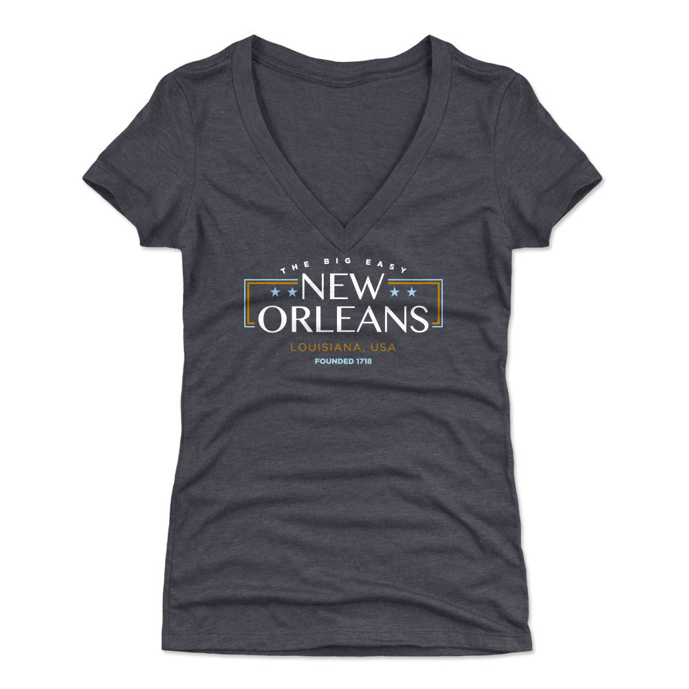 New Orleans Women's V-Neck T-Shirt | 500 LEVEL