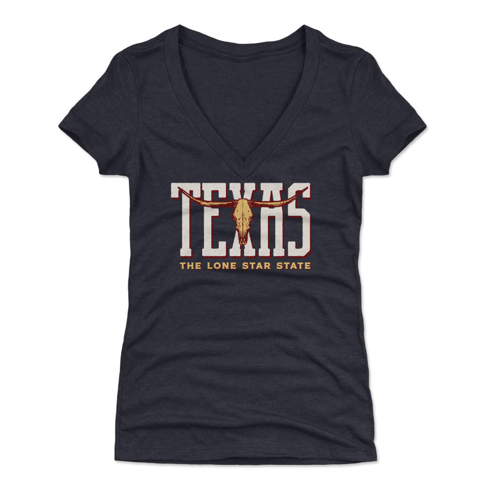 Texas Women's V-Neck T-Shirt | 500 LEVEL