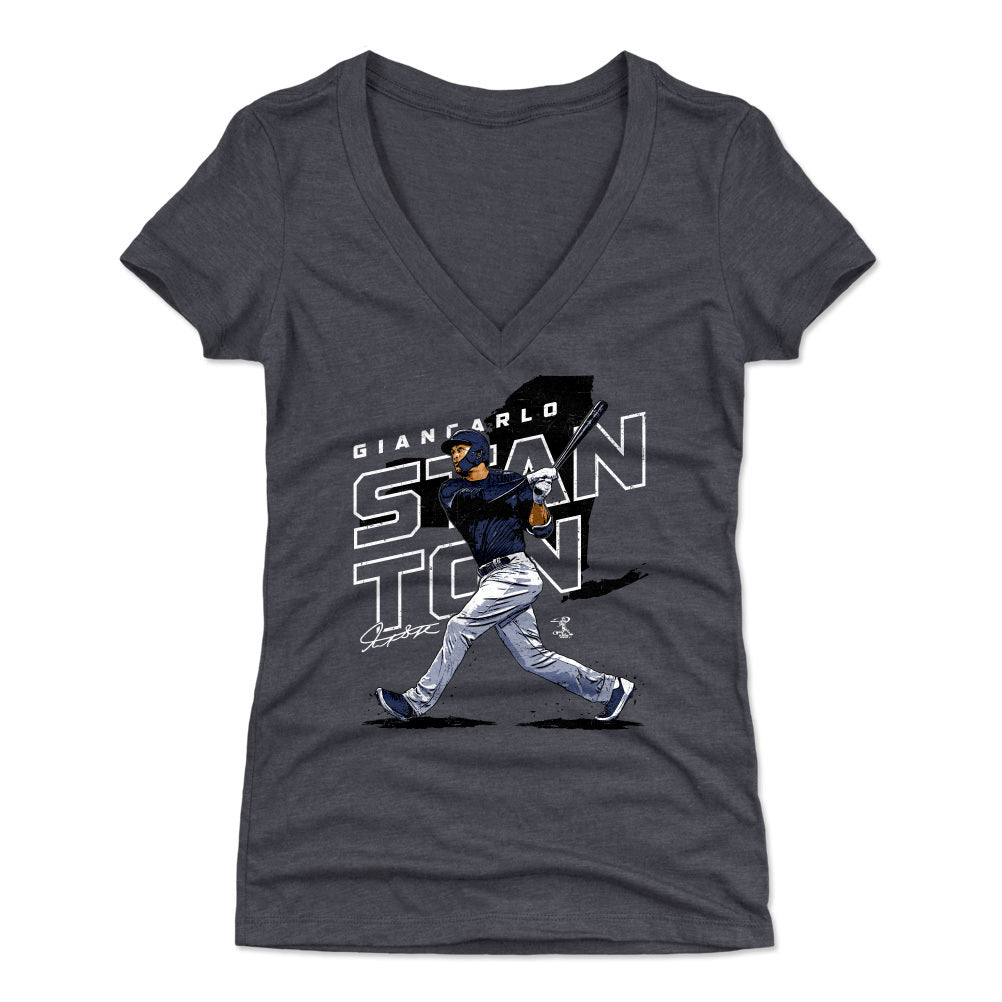 Giancarlo Stanton Women's V-Neck T-Shirt | 500 LEVEL