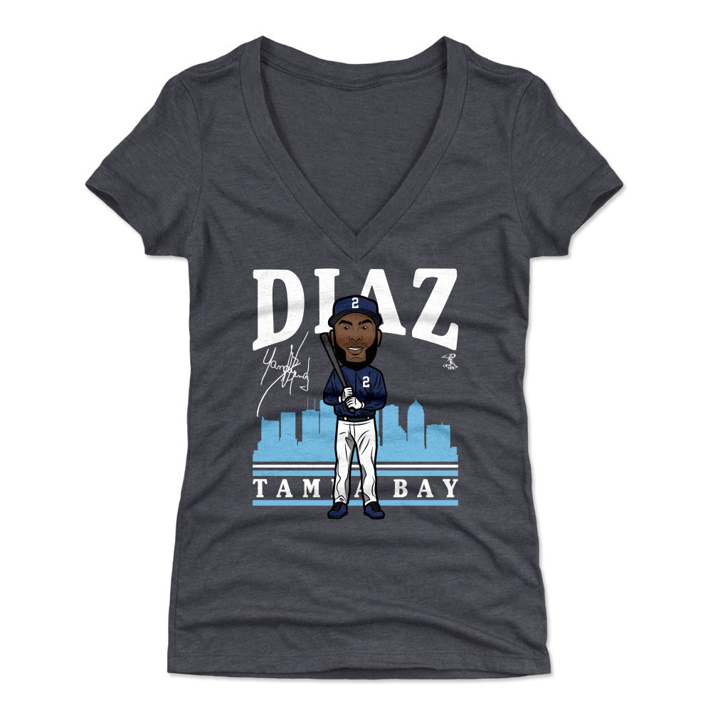 Yandy Diaz Women's V-Neck T-Shirt | 500 LEVEL