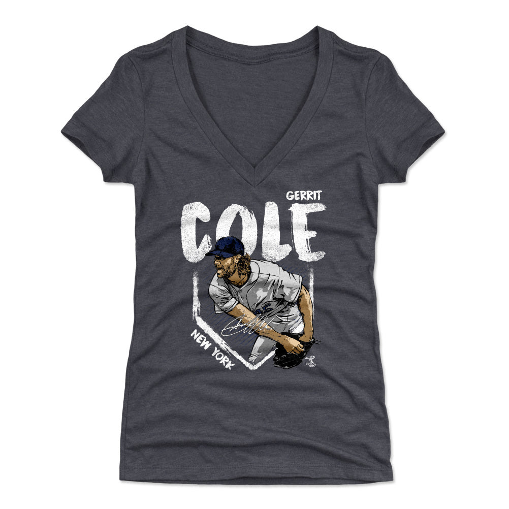 Gerrit Cole Women's V-Neck T-Shirt | 500 LEVEL