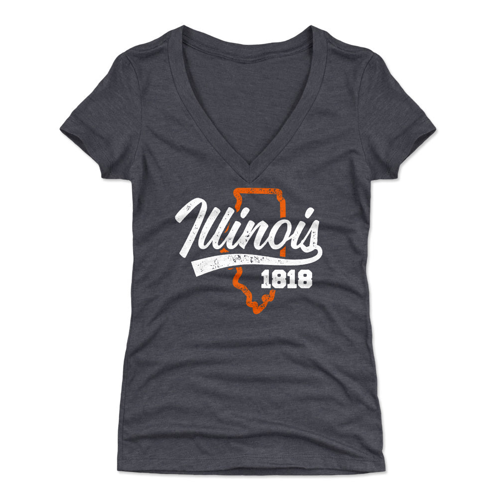 Illinois Women's V-Neck T-Shirt | 500 LEVEL