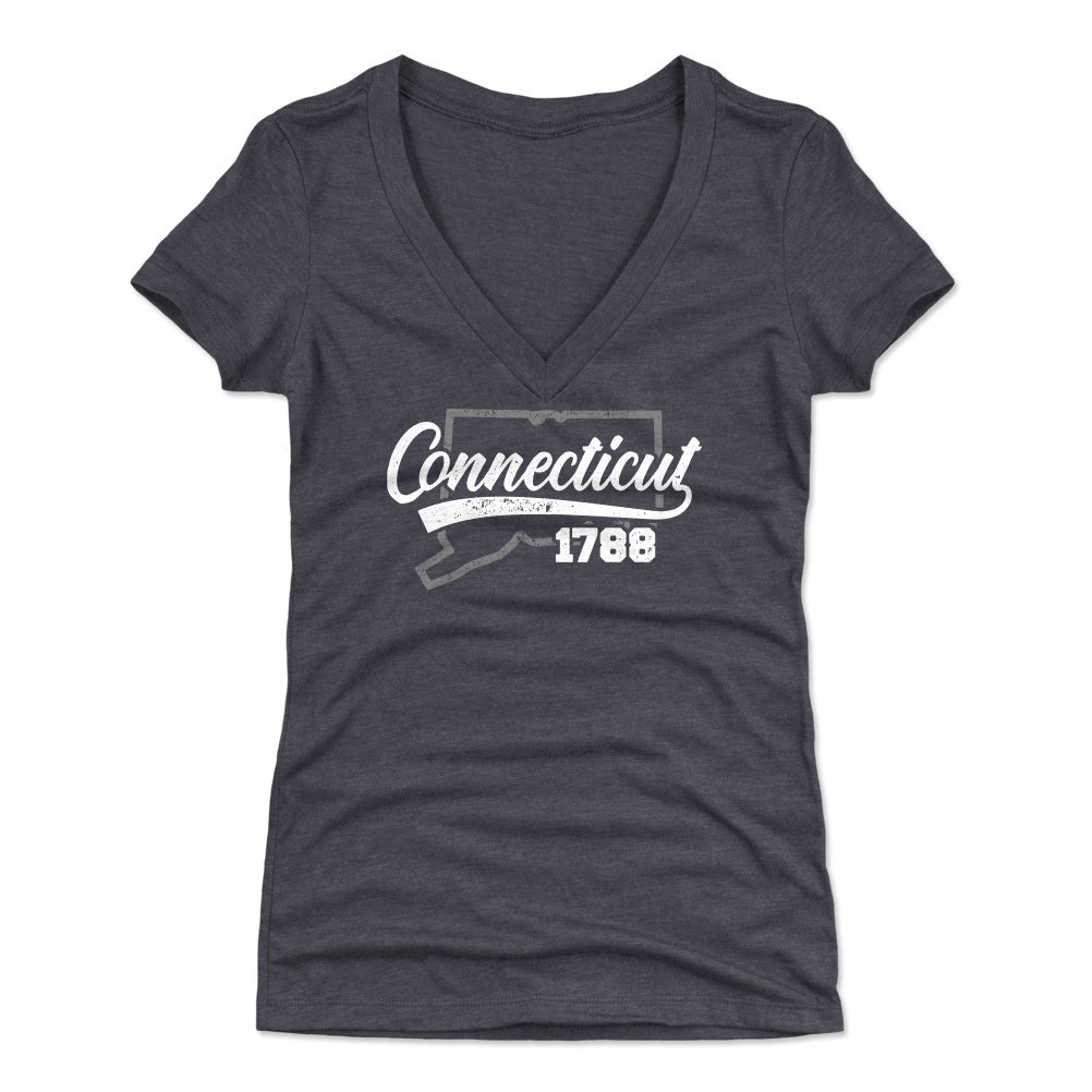 Connecticut Women's V-Neck T-Shirt | 500 LEVEL
