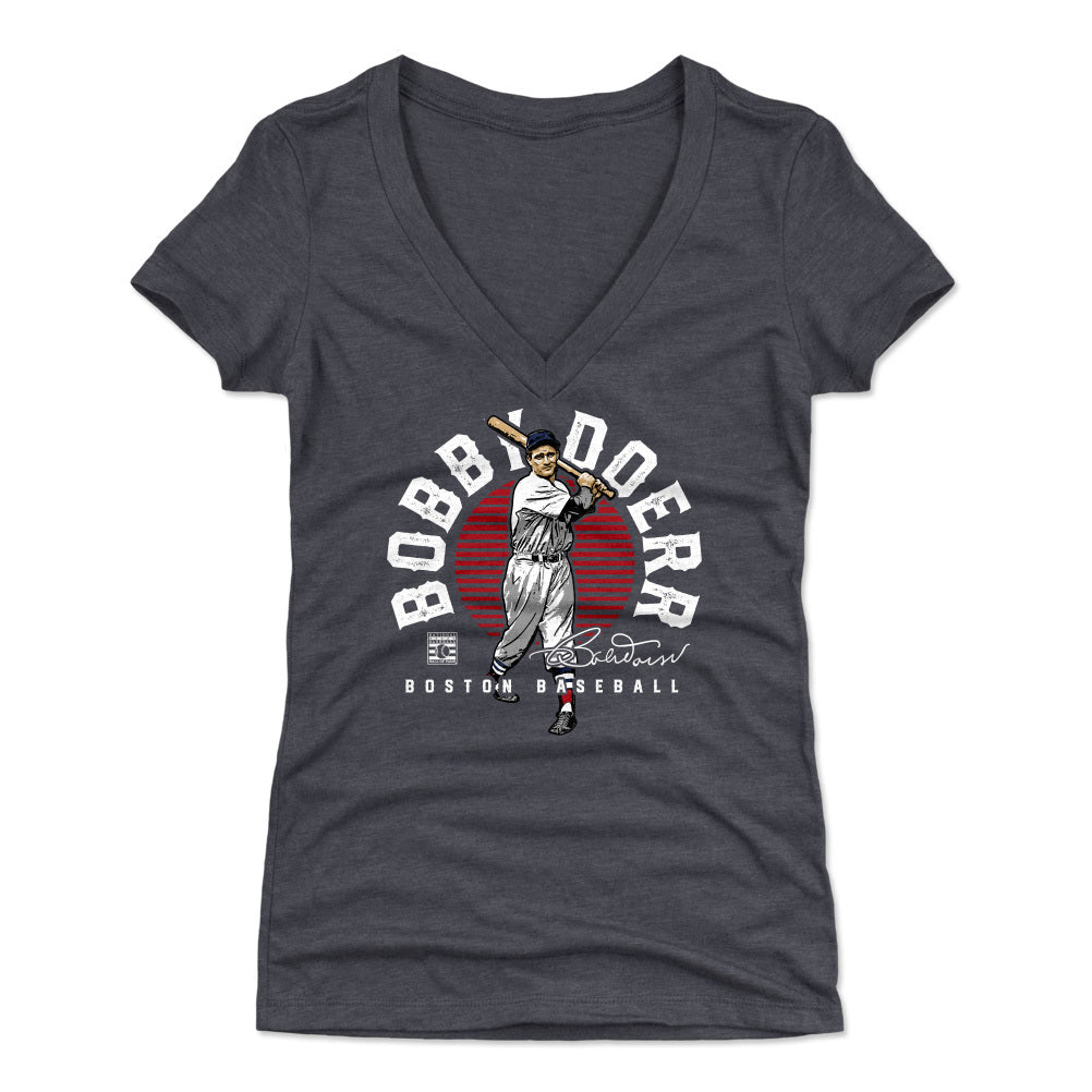 Bobby Doerr Women's V-Neck T-Shirt | 500 LEVEL