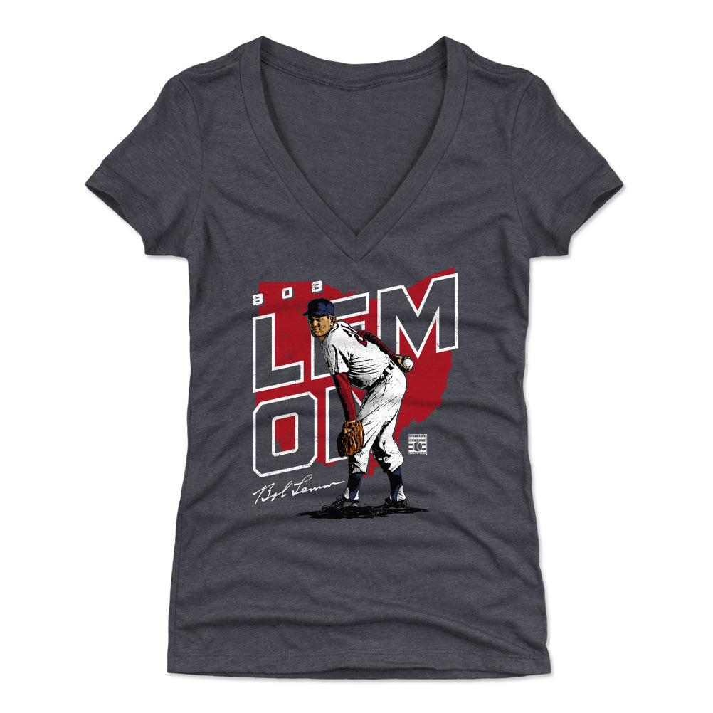 Bob Lemon Women's V-Neck T-Shirt | 500 LEVEL