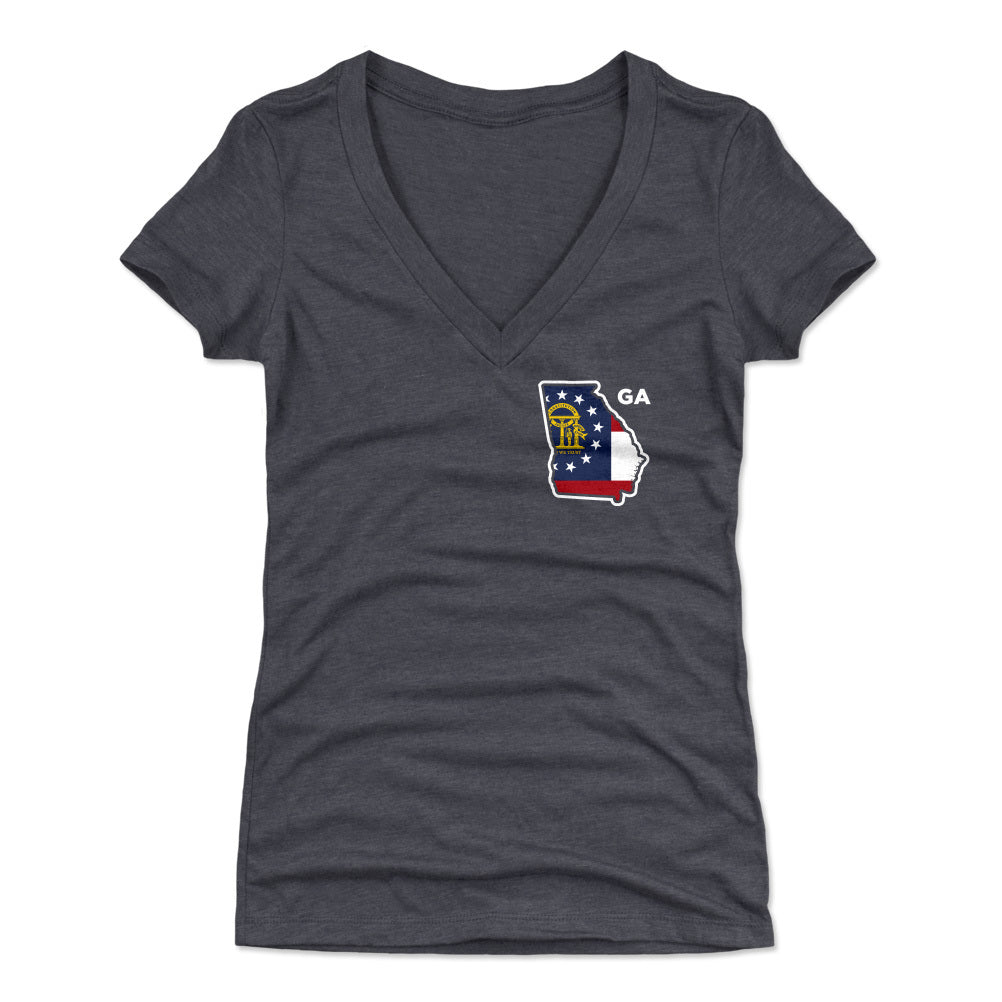 Georgia Women's V-Neck T-Shirt | 500 LEVEL
